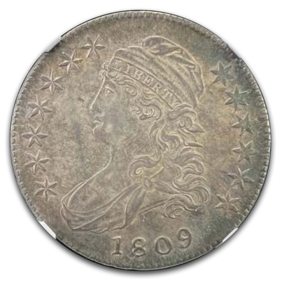 1809 Capped Bust Half Dollar MS-62 NGC