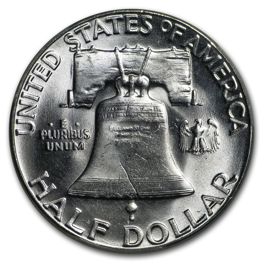 1958 Franklin Half Dollar MS-65 PCGS