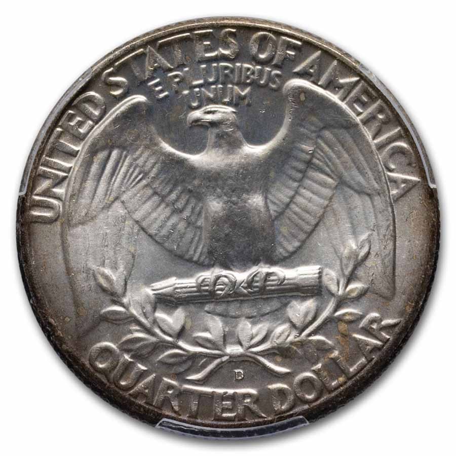 1964-D Washington Quarter MS-66 PCGS