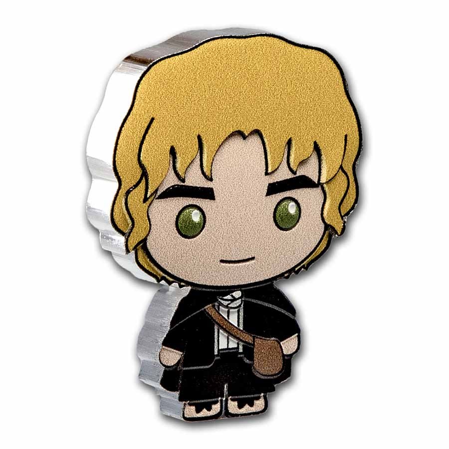 2021 Niue 1 oz Silver Chibi Coin Collection: Samwise Gamgee