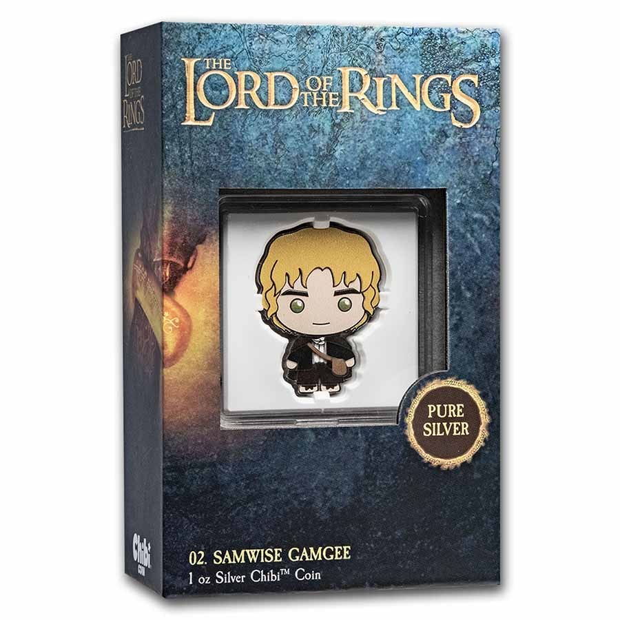 2021 Niue 1 oz Silver Chibi Coin Collection: Samwise Gamgee