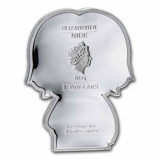 2021 Niue 1 oz Silver Chibi Coin Collection: Han Solo