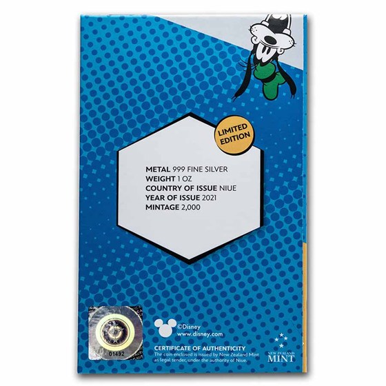 2021 Niue 1 oz Silver Chibi Coin Collection: Mickey Mouse