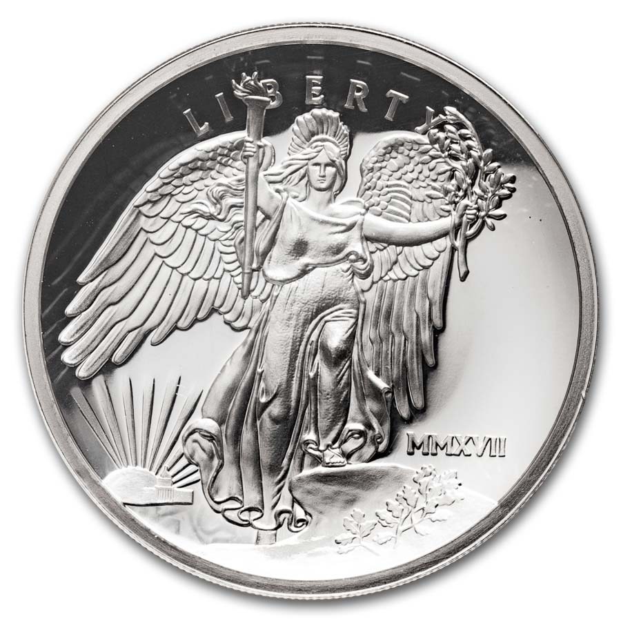 2017 1 oz Silver UHR National Park Saint-Gaudens PF-70 NGC