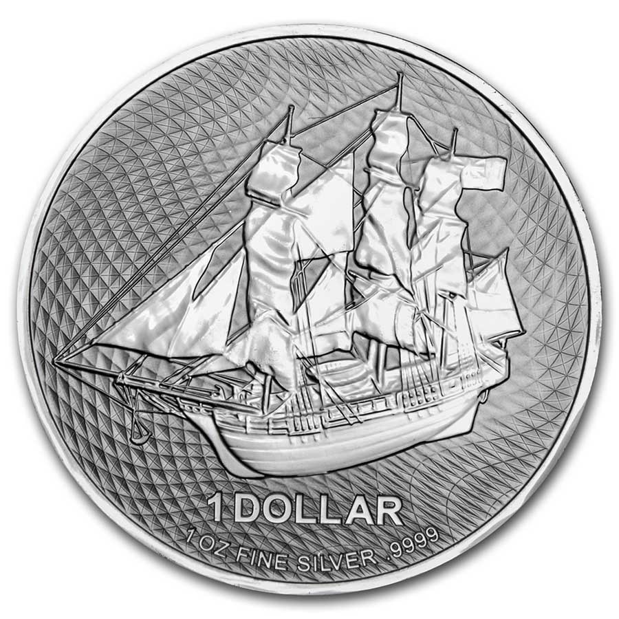 2021 Cook Islands 1 oz Silver Bounty Coin