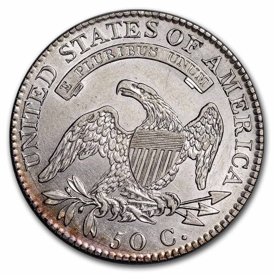 1818 Bust Half Dollar AU