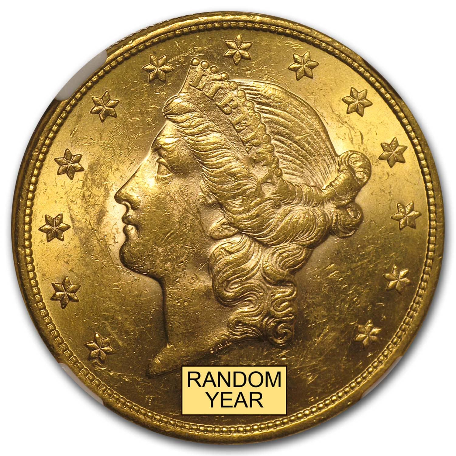 $20 Liberty Gold Double Eagle MS-61 NGC (Random)
