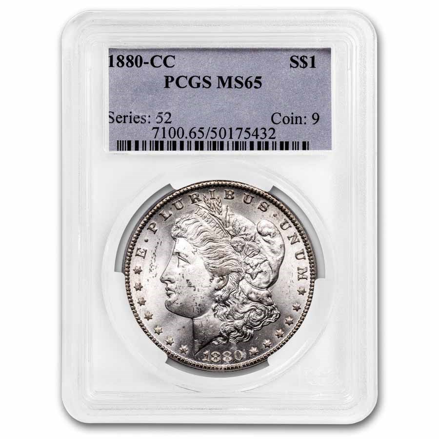 1880-CC Morgan Dollar MS-65 PCGS