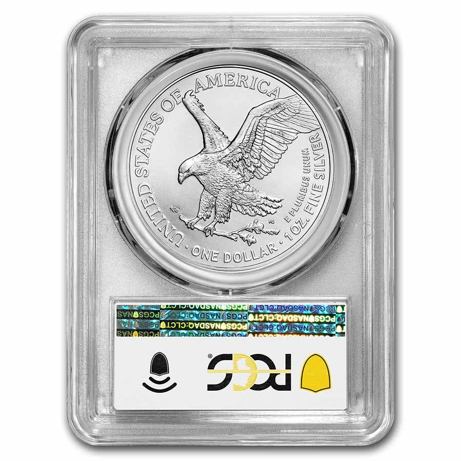 2021 American Silver Eagle (Type 2) MS-70 PCGS (FDI)
