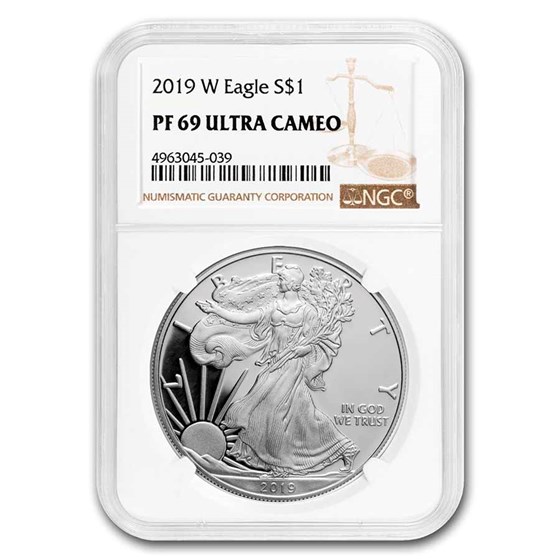 2019-W Proof American Silver Eagle PF-69 NGC