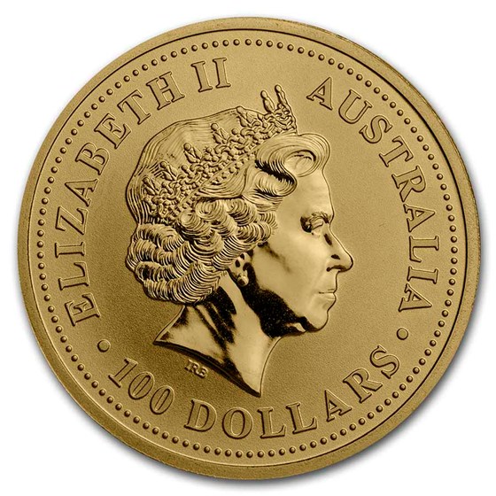 1999 Australia 1 oz Gold Kangaroo BU