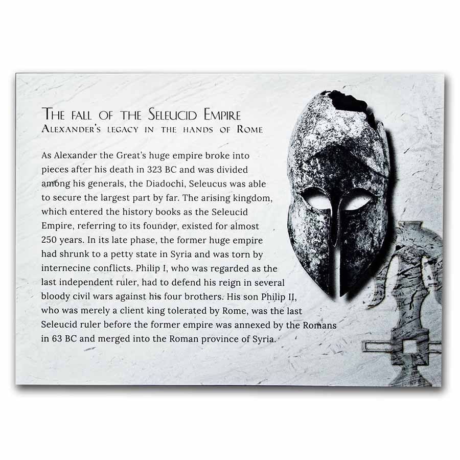 The Seleucid Empire's Fall Silver Tetradrachm Presentation Set