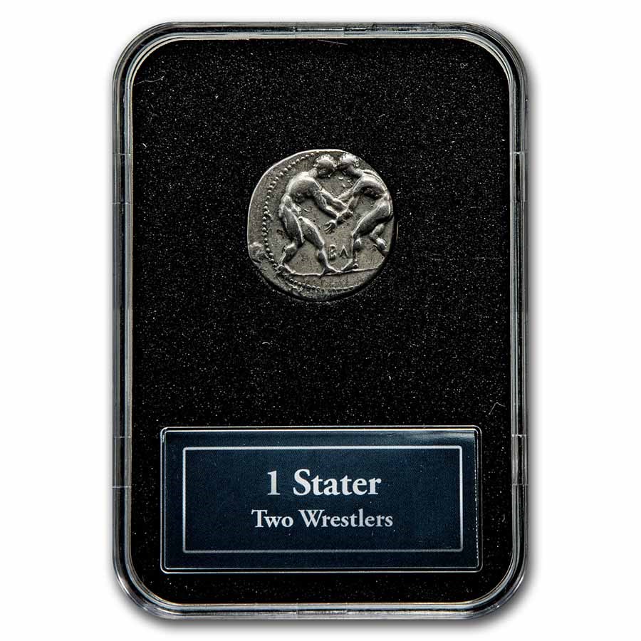 Aspendos Silver Stater: Ancient Olympic Games Presentation Set