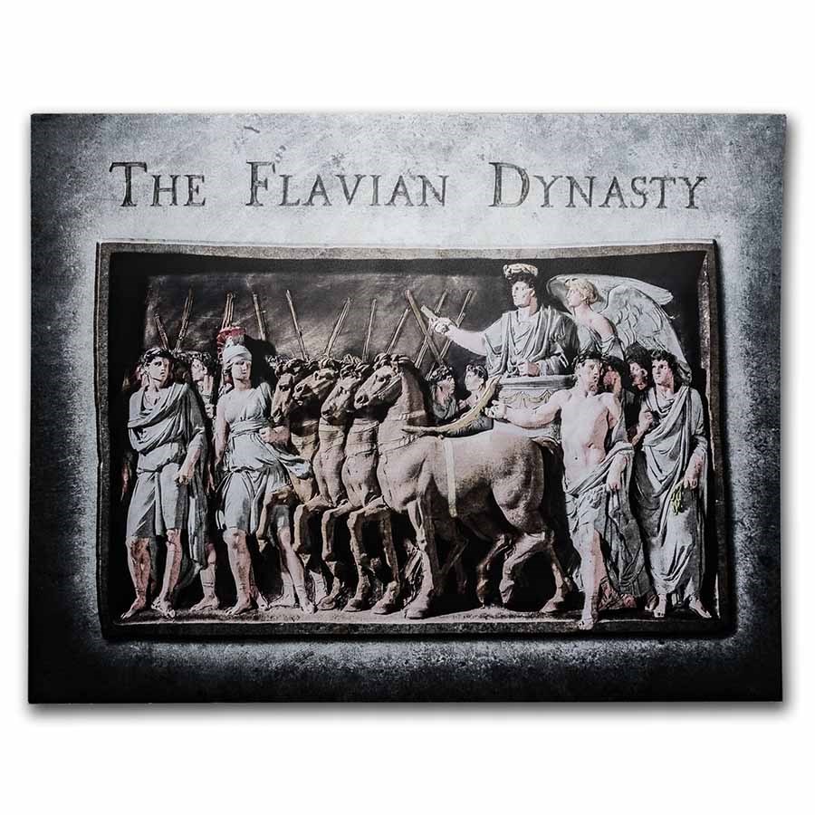 Coinage of the Flavian Dynasty: Silver 3-Coin Presentation Set