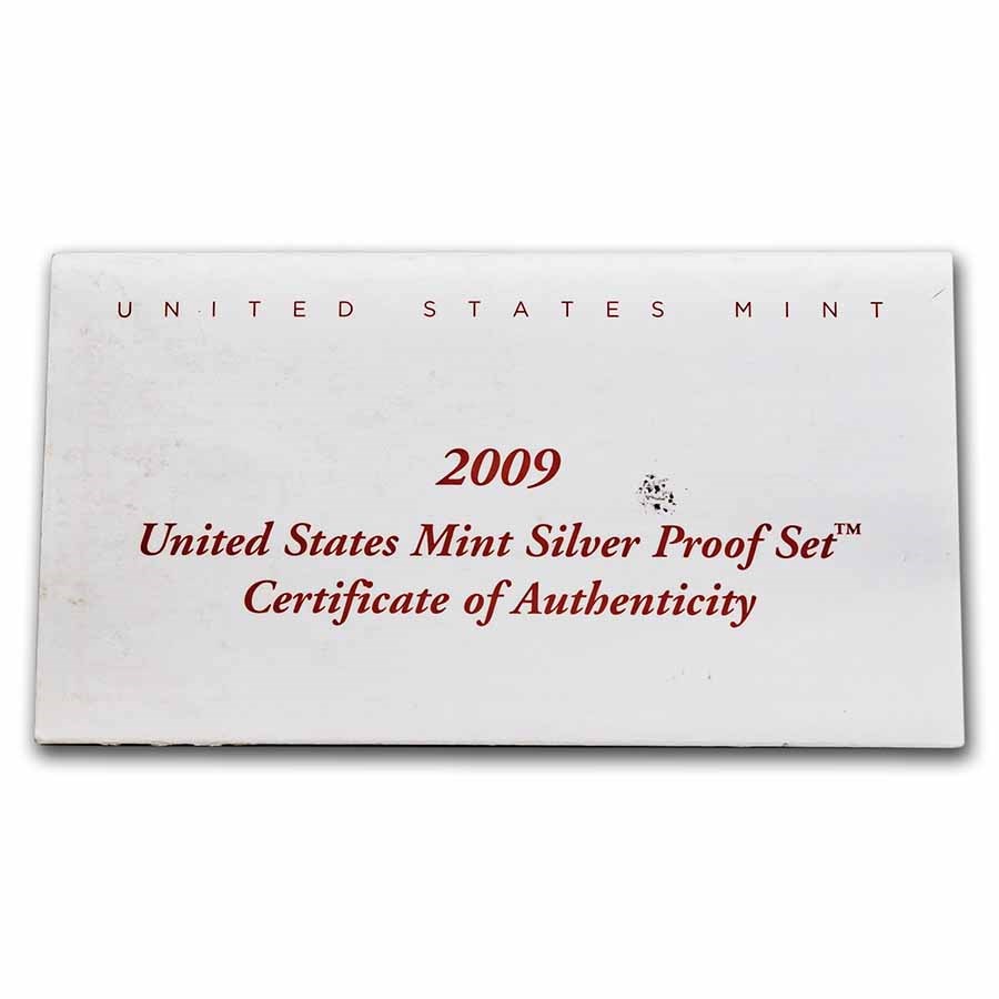 2009-S Silver Proof Set (No Box)