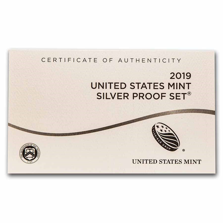 2019-S Silver Proof Set (Without Reverse Proof Cent)