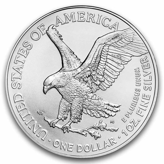 1 oz American Silver Eagle Coin BU (Random Year)
