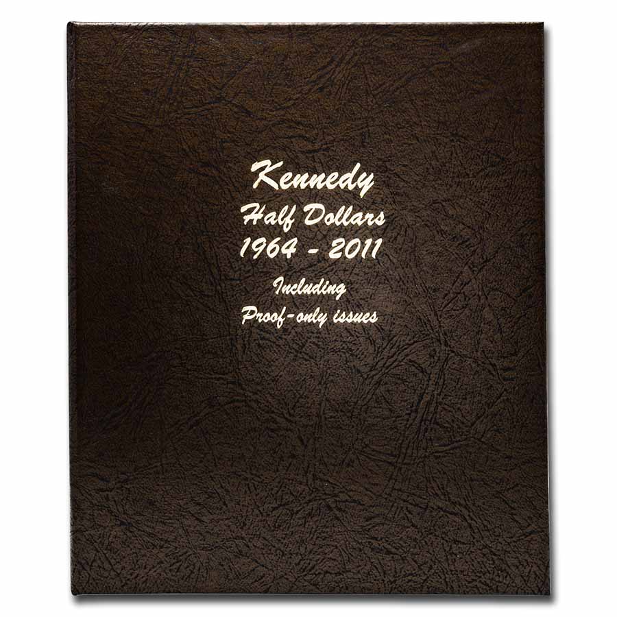 Dansco Album #8166 - Kennedy Half Dollars 1964-2011 (w/Proofs)
