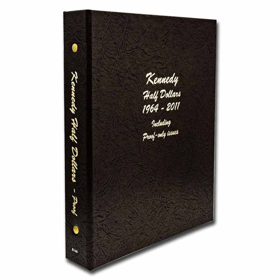Dansco Album #8166 - Kennedy Half Dollars 1964-2011 (w/Proofs)