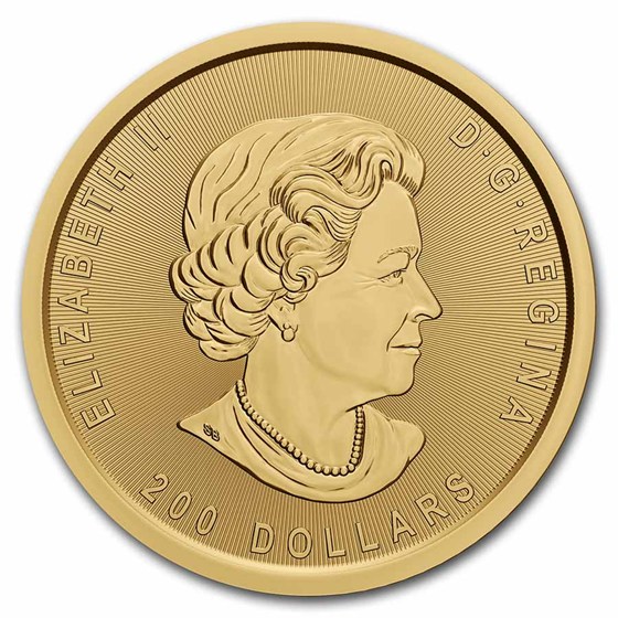 2021 Canada 1 oz Gold Klondike Gold Rush .99999 BU (Assay Card)