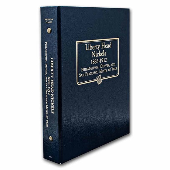 Whitman Coin Album #9114 - Liberty Head Nickels 1883-1912