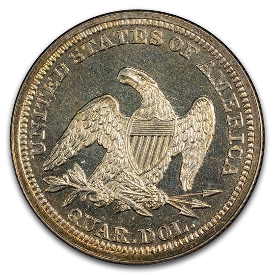 1854 Liberty Seated Quarter PR-65 PCGS (Arrows)