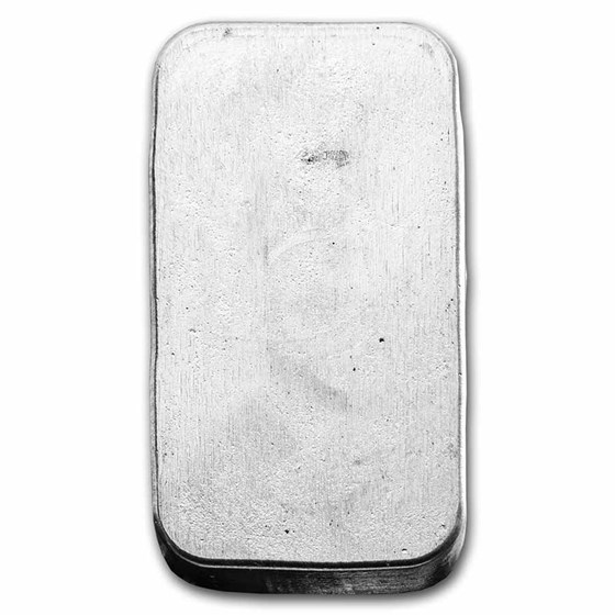 10 oz Cast-Poured Silver Bar - Fleur-de-Lis Bullion