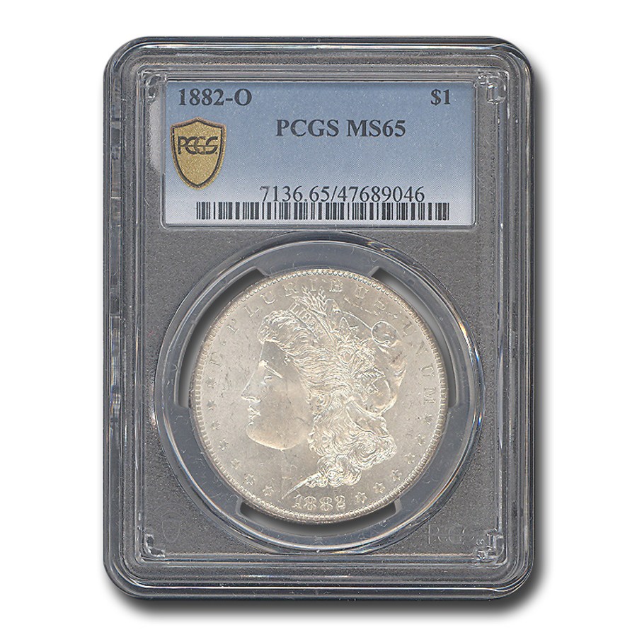 1882-O Morgan Dollar MS-65 PCGS