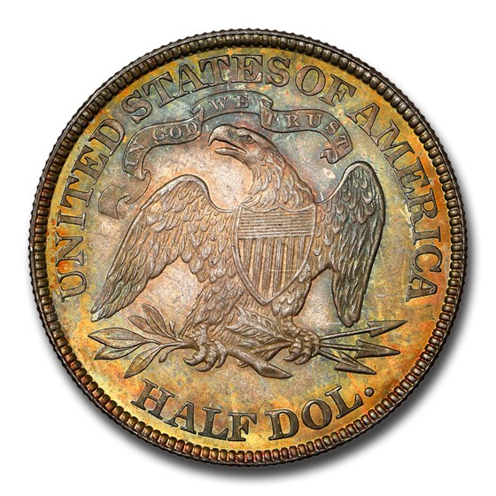 1882 Liberty Seated Half Dollar MS-68 NGC
