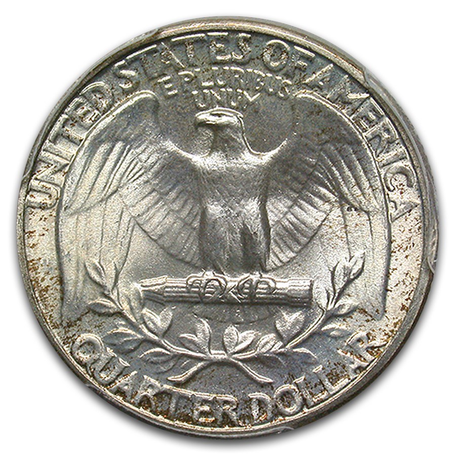 1943 Washington Quarter MS-66+ PCGS