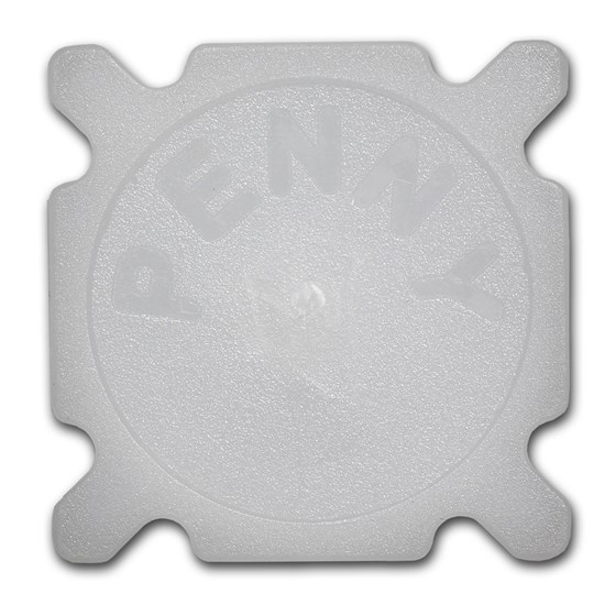 19 mm Penny Size Square Coin Tube