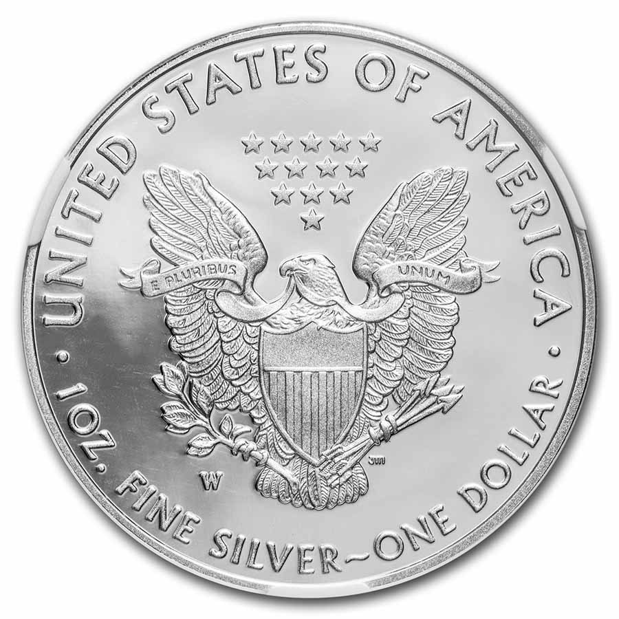 2016-W Silver American Eagle PF-70 NGC (Edmund C. Moy)