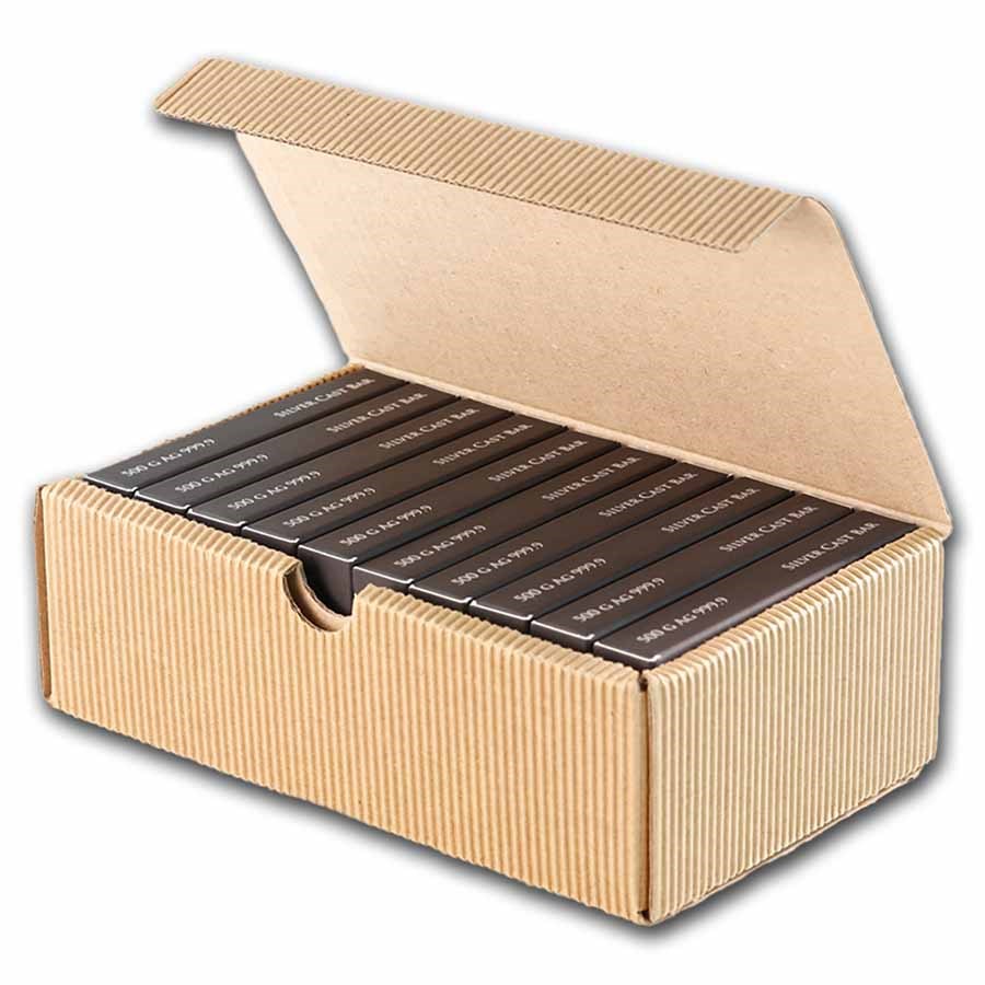 500 gram Silver Bar - Germania Mint (Serialized)