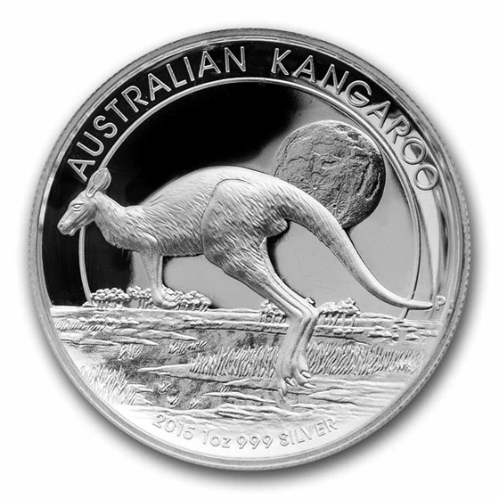 2015-P Australia 1 oz Silver Kangaroo PF-69 NGC