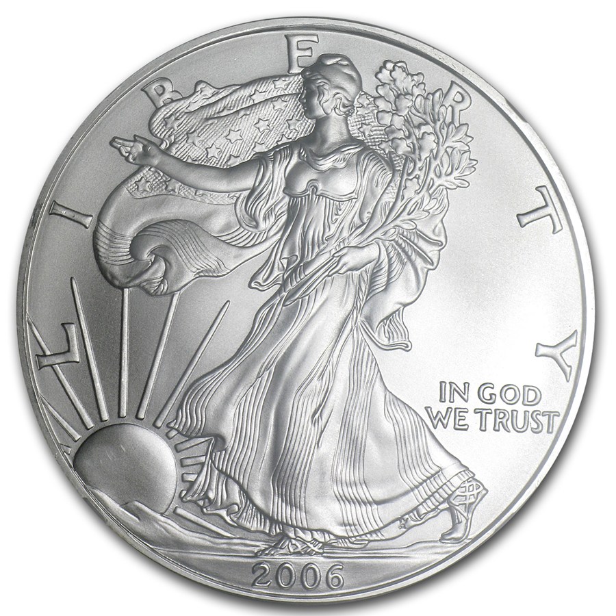2006 American Silver Eagle MS-69 NGC