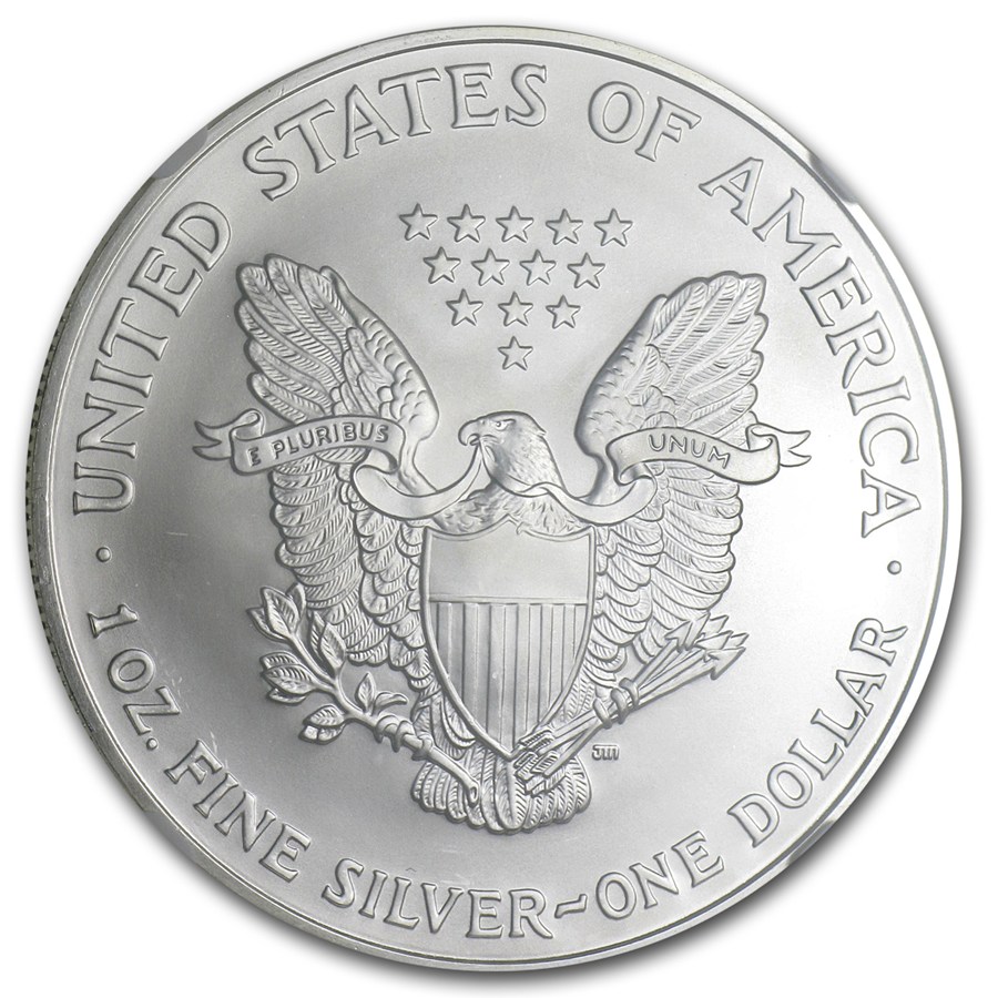 2006 American Silver Eagle MS-69 NGC