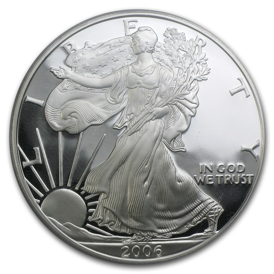 2006-W Proof American Silver Eagle PR-70 PCGS