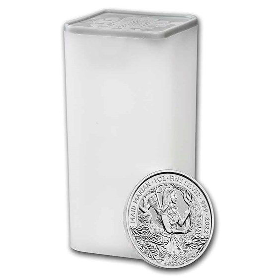 2022 Great Britain 1 oz Silver Myths &amp; Legends: Maid Marian BU