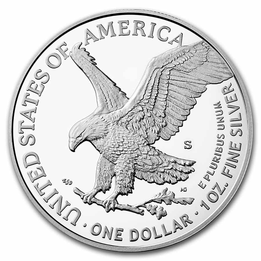2021-S American Silver Eagle (Type 2) PR-69 PCGS