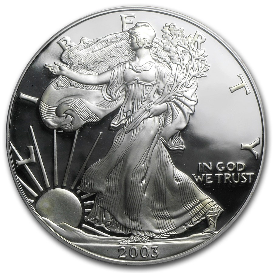 2003-W Proof American Silver Eagle PR-69 PCGS