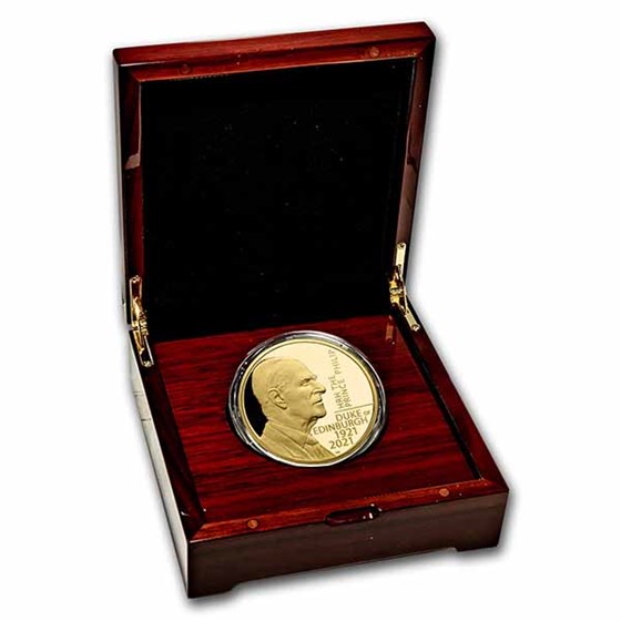 2021 The Prince Philip, Duke of Edinburgh 2 oz Gold Proof Coin
