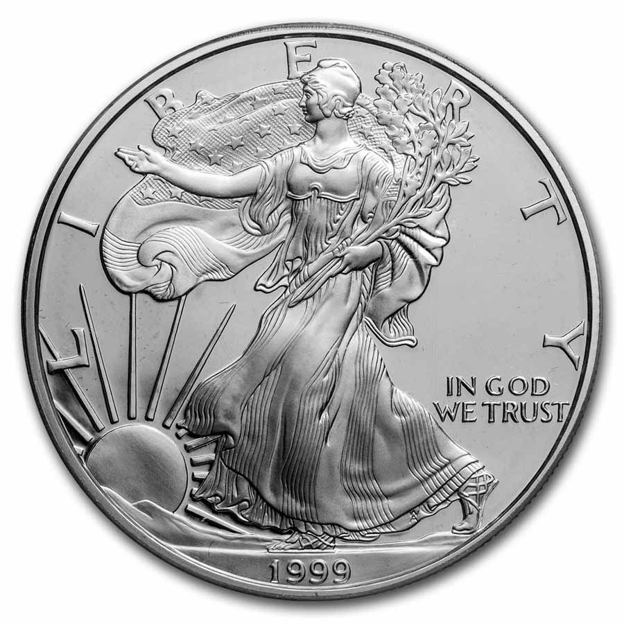 1999-P Proof American Silver Eagle PR-69 PCGS