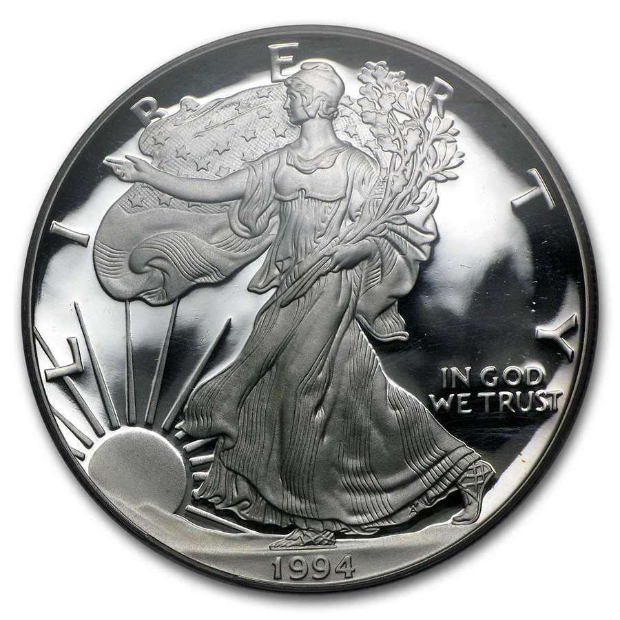 1994-P Proof American Silver Eagle PR-69 PCGS
