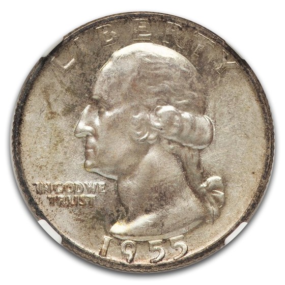 1955-D Washington Quarter MS-67 NGC