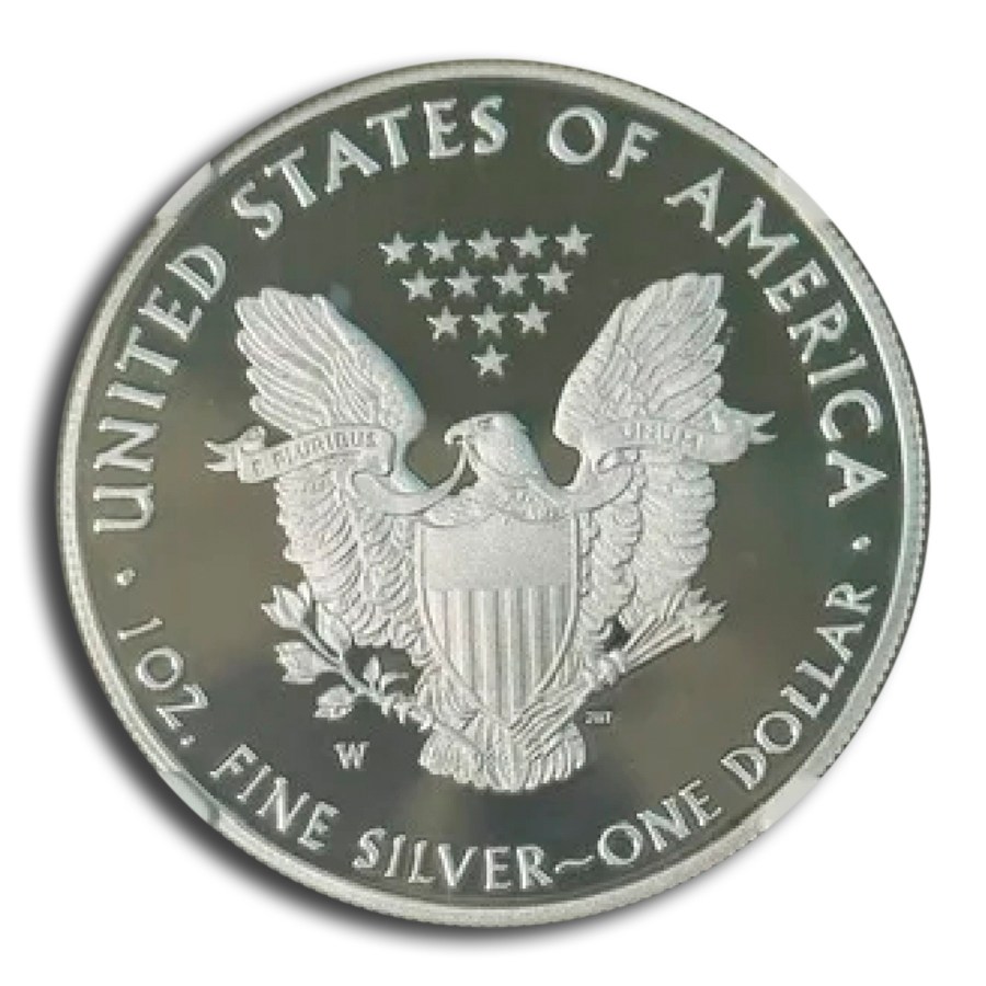 2020-W Proof American Silver Eagle PF-70 NGC (V75 Privy)