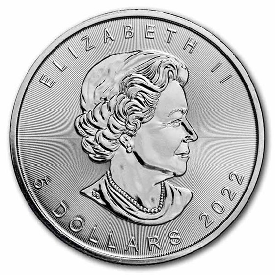 2022 Canada 1 oz Silver Maple Leaf BU