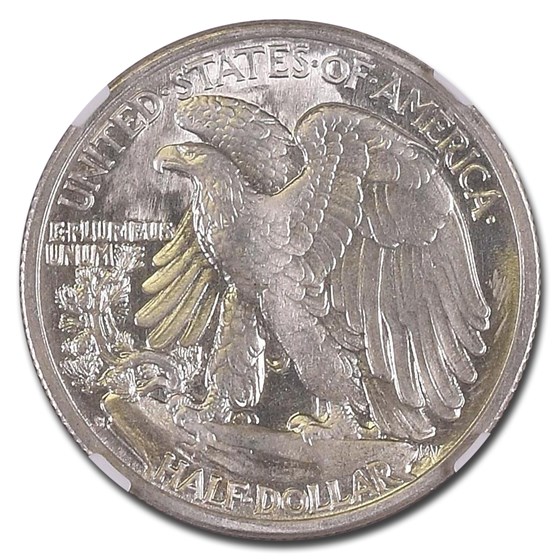1943-S Walking Liberty Half Dollar MS-64 NGC (PL)