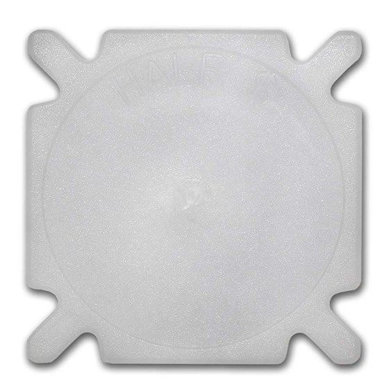 30.6 mm Half Dollar Size Square Coin Tube