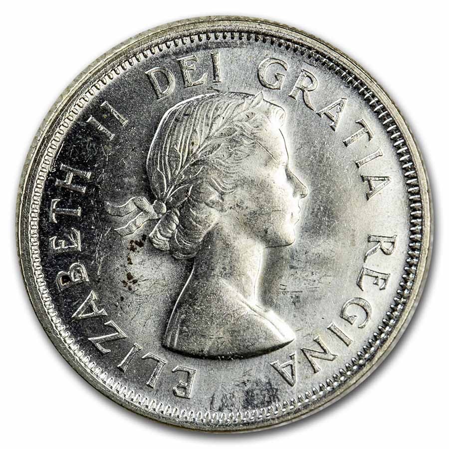 Canada 80% Silver Coins - $10 Face Value Roll - Quarters