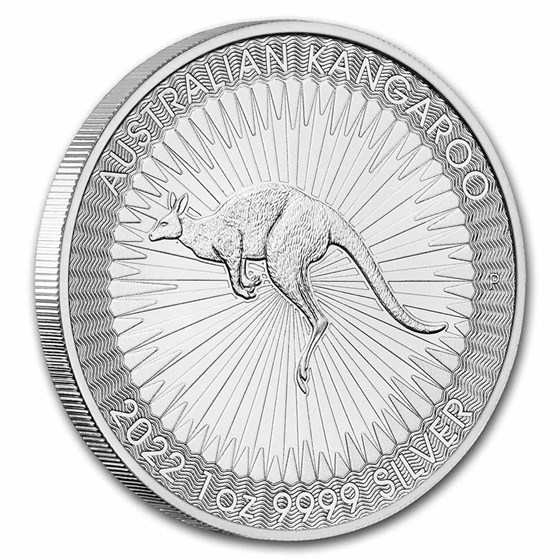 2022 Australia 1 oz Silver Kangaroo BU